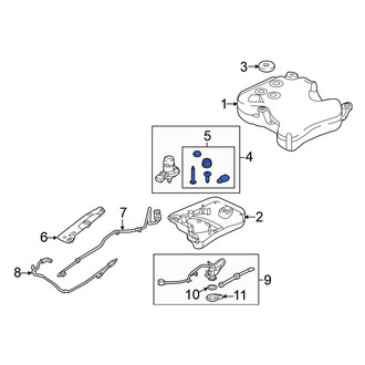 Volkswagen OE - Diesel Exhaust Fluid (DEF) Pump Hardware Kit