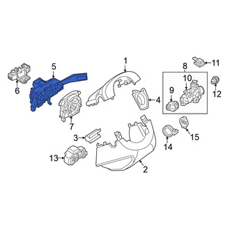 Volkswagen OE - Steering Column Switch Housing