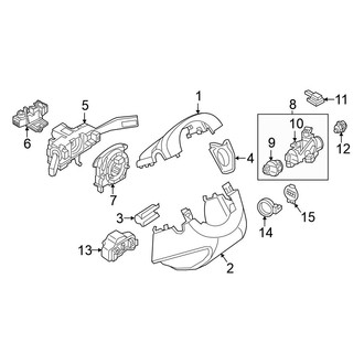 Volkswagen OE - Steering Column Lock