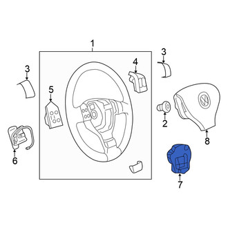 Volkswagen OE - Heated Steering Wheel Module