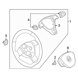 Volkswagen OE - Steering Wheel & Trim