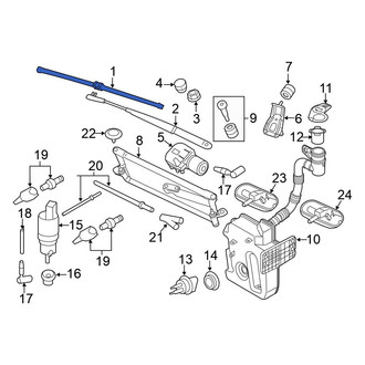 Volkswagen OE - Left Wiper Blade