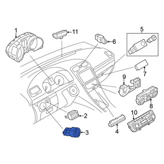 Volkswagen OE - Headlight Switch