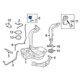 Volkswagen OE - Fuel Tank Cap