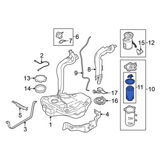 Volkswagen OE - Fuel Filter Element