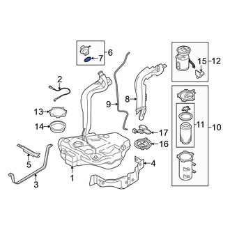 Volkswagen OE - Fuel Tank Cap Seal