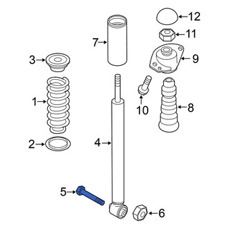 Volkswagen OE - Suspension Shock Absorber Bolt