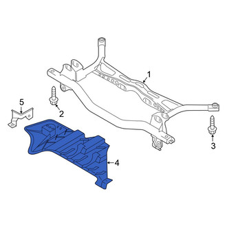 Volkswagen OE - Suspension Subframe Crossmember Brace