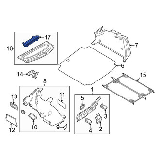 Volkswagen OE - Rear Center High Mount Stop Light