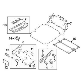 Volkswagen OE - Rear Body & Floor - Interior Trim