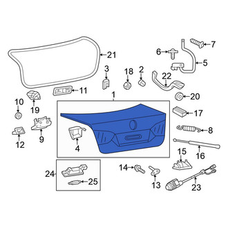 Volkswagen OE - Rear Deck Lid