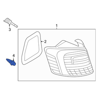 Volkswagen OE - Tail Light Bracket