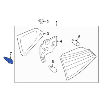 Volkswagen OE - Tail Light Bracket