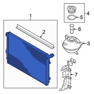 Volkswagen OE - Radiator