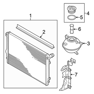 Volkswagen OE - Cooling - Radiator & Components