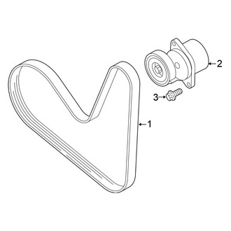 Volkswagen OE - Cooling - Belts & Pulleys (SEL / SEL Premium / Sport 1.8L)