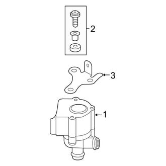 Volkswagen OE - Cooling - Water Pump (Auxiliary), (SEL / SEL Premium / Sport 1.8L)