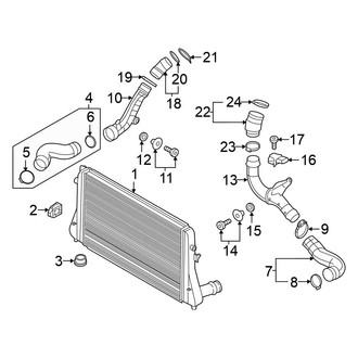 Volkswagen OE - Cooling - Intercooler