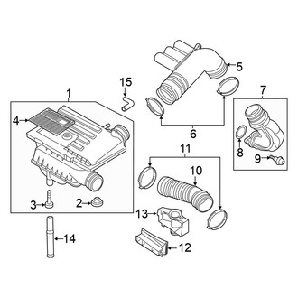 Volkswagen OE - Engine / Transaxle - Air Intake (S / SE)