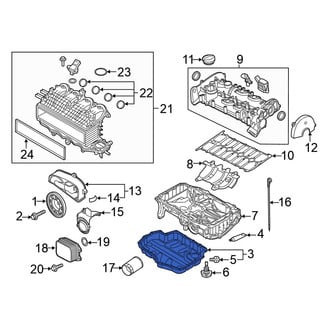 Volkswagen OE - Lower Engine Oil Pan