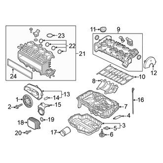Volkswagen OE - Engine / Transaxle - Engine Parts (S / SE)