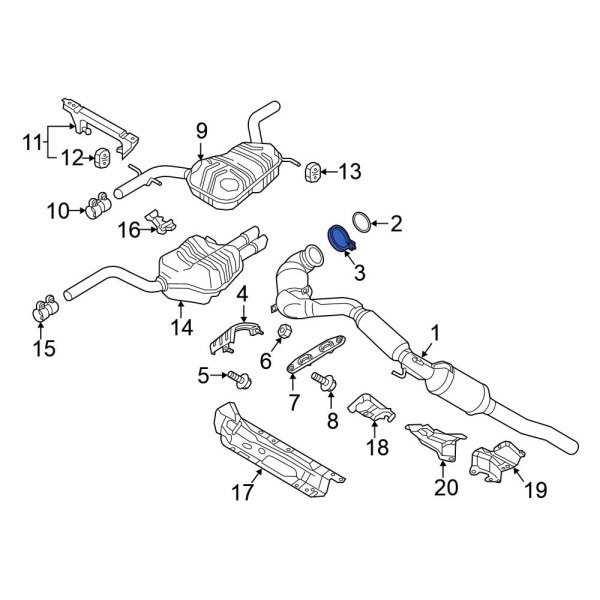 Catalytic Converter Clamp