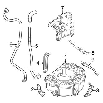 Volkswagen OE - Emission System - Emission Components (S / SE)