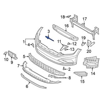 Volkswagen OE - Spoiler Rivet
