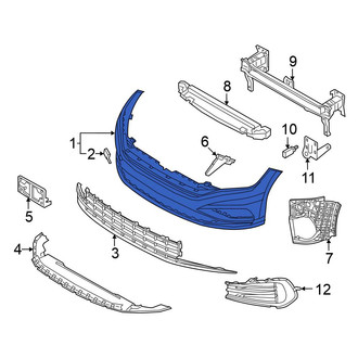 Volkswagen OE - Front Bumper Cover