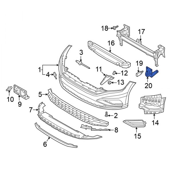 Ambient Air Temperature Sensor Bracket