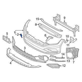 Volkswagen OE - Front Tow Eye Cap