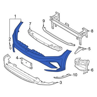 Volkswagen OE - Front Bumper Cover