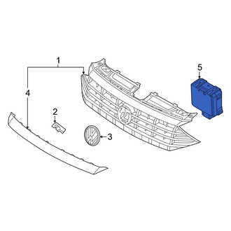 Volkswagen OE - Front Cruise Control Distance Sensor