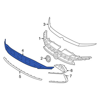Volkswagen OE - Front Lower Grille