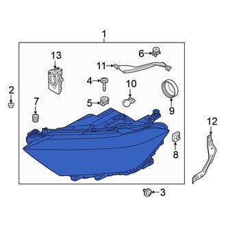 Volkswagen OE - Front Left Headlight Assembly