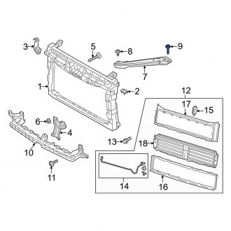 Volkswagen Headlight Components | Brackets, Adapters, Retainers — CARiD.com
