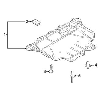 Volkswagen OE - Radiator Support - Splash Shields