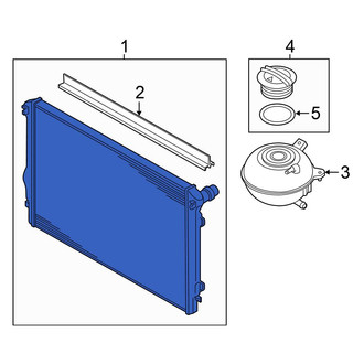 Volkswagen OE - Radiator