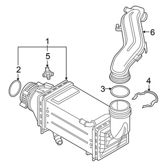 Volkswagen OE - Cooling - Intercooler