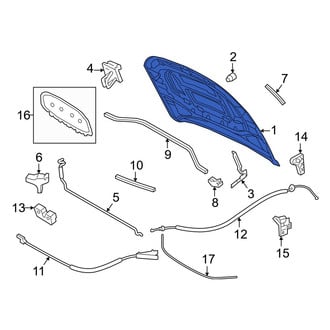 Volkswagen OE - Front Hood Panel