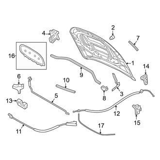Volkswagen OE - Hood & Components