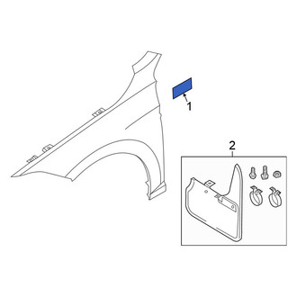 Volkswagen OE - Rear Deck Lid Emblem