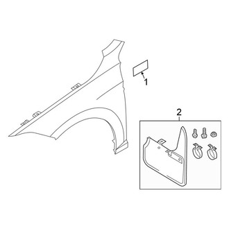 Volkswagen OE - Fender - Exterior Trim