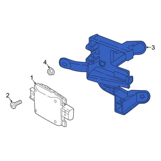 Volkswagen OE - Left Blind Spot Detection System Warning Sensor Bracket