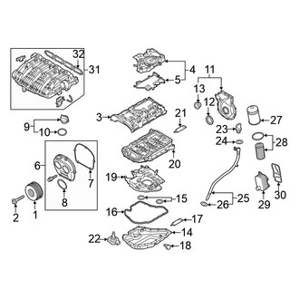 Volkswagen OE - Engine / Transaxle - Engine Parts