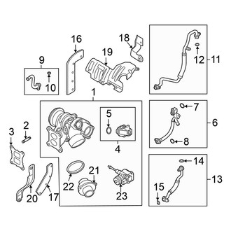 Volkswagen OE - Engine / Transaxle - Turbocharger & Components