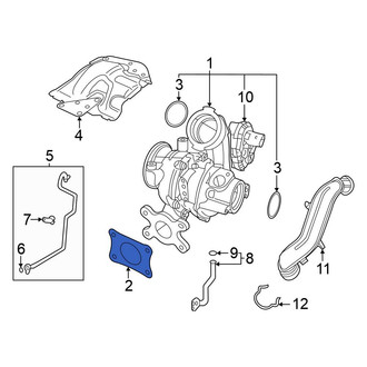 Volkswagen OE - Turbocharger Gasket