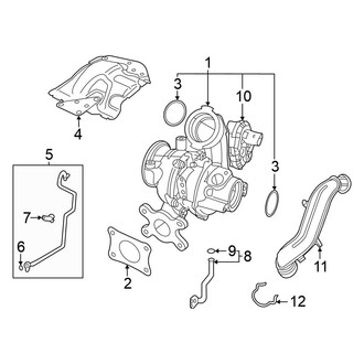 Volkswagen OE - Engine / Transaxle - Turbocharger & Components