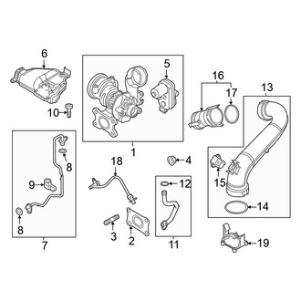 Volkswagen OE - Engine / Transaxle - Turbocharger & Components