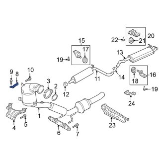 Volkswagen Taos OEM Exhaust Parts | Systems, Tips, Pipes — CARiD.com